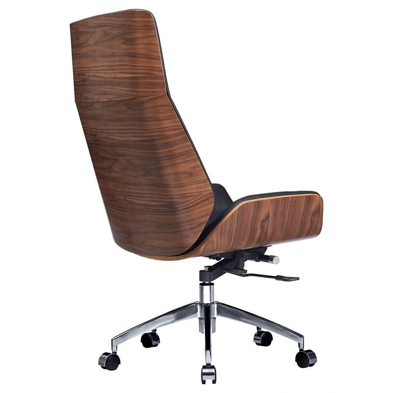 Ergonomische bureaustoel met hoofdsteun