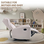Schommel-Relaxfauteuil met Lendensteun