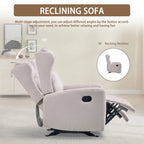 Schommel-Relaxfauteuil met Lendensteun