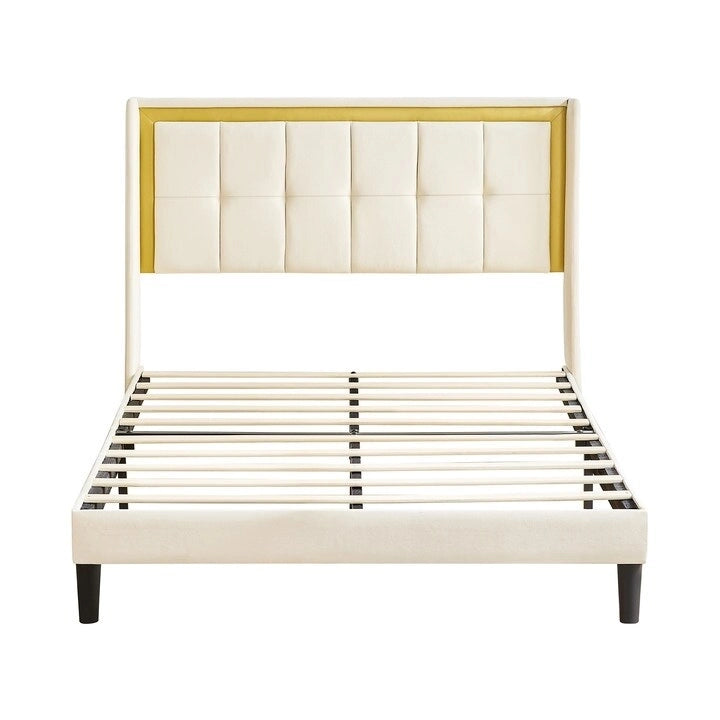 Tweepersoonsbedframe met hoog draagvermogen