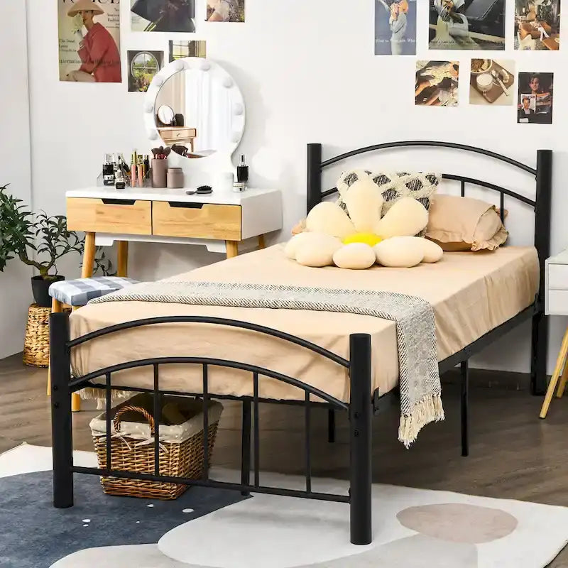Metalen bedframe – eenpersoons / tweepersoons / queensize