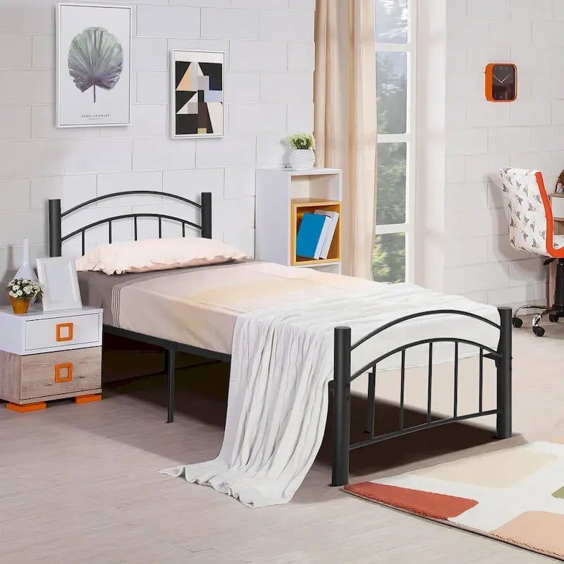 Metalen bedframe – eenpersoons / tweepersoons / queensize