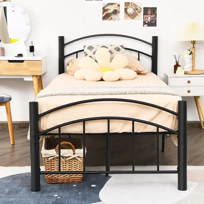 Metalen bedframe – eenpersoons / tweepersoons / queensize
