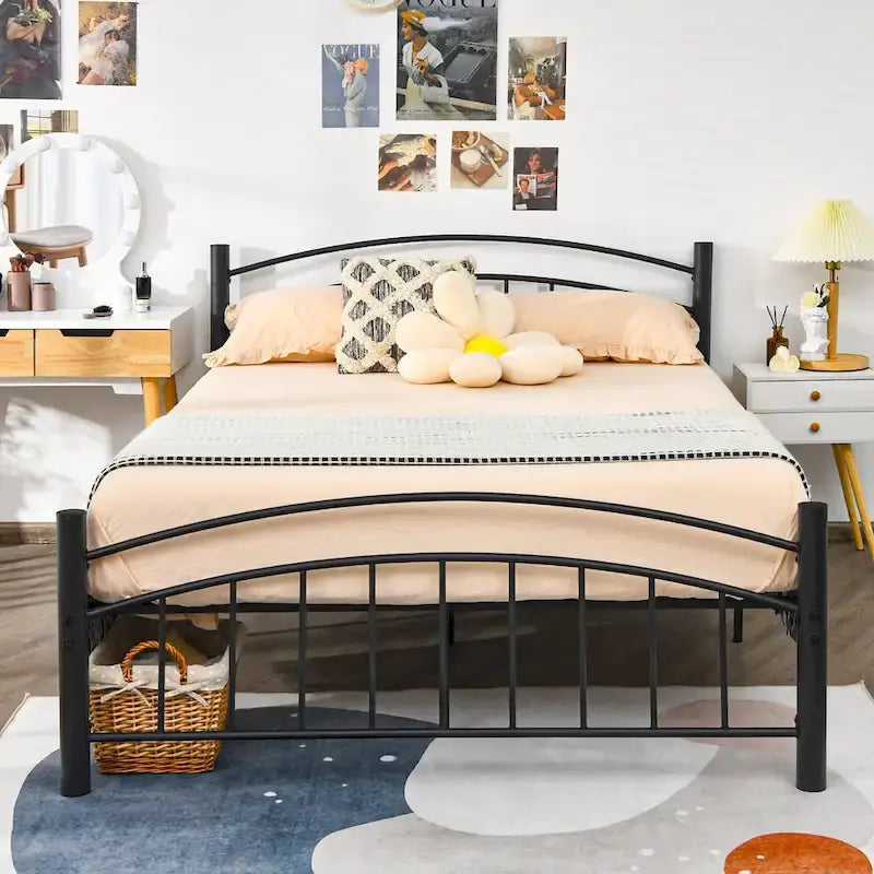 Metalen bedframe – eenpersoons / tweepersoons / queensize