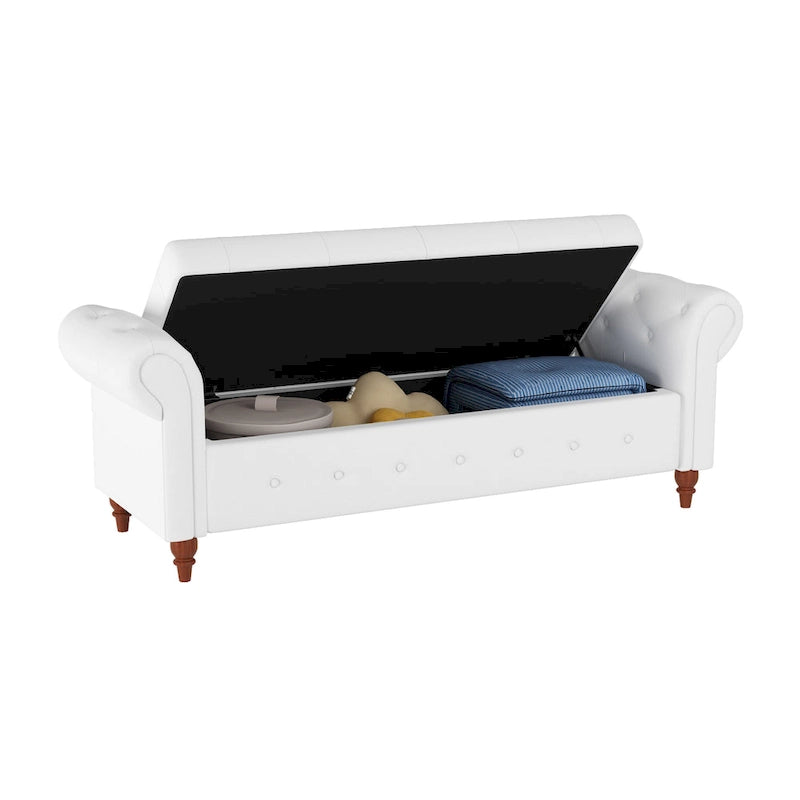 Opbergbank (poef) van 63 inch