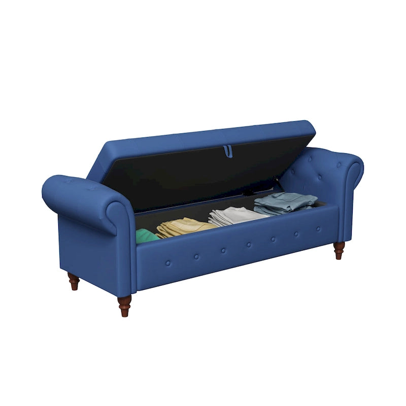 Opbergbank (poef) van 63 inch