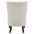 Kuipfauteuil met stoffen bekleding