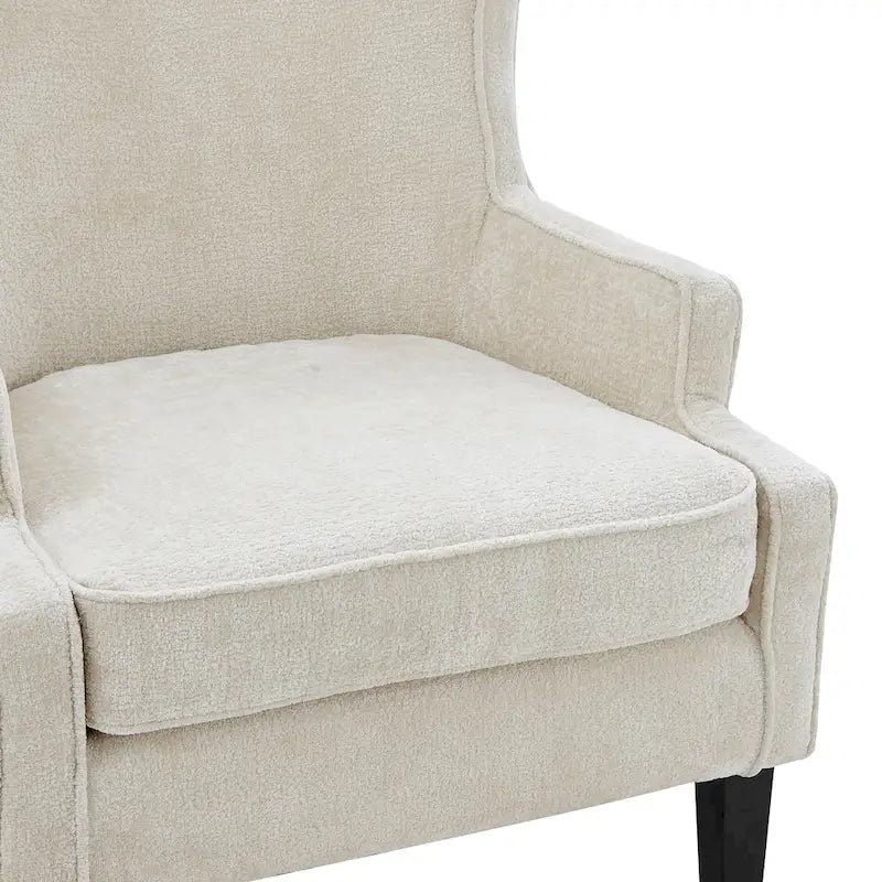 Kuipfauteuil met stoffen bekleding