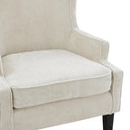 Kuipfauteuil met stoffen bekleding