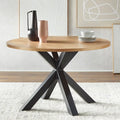 Eettafel met kruispootvoet