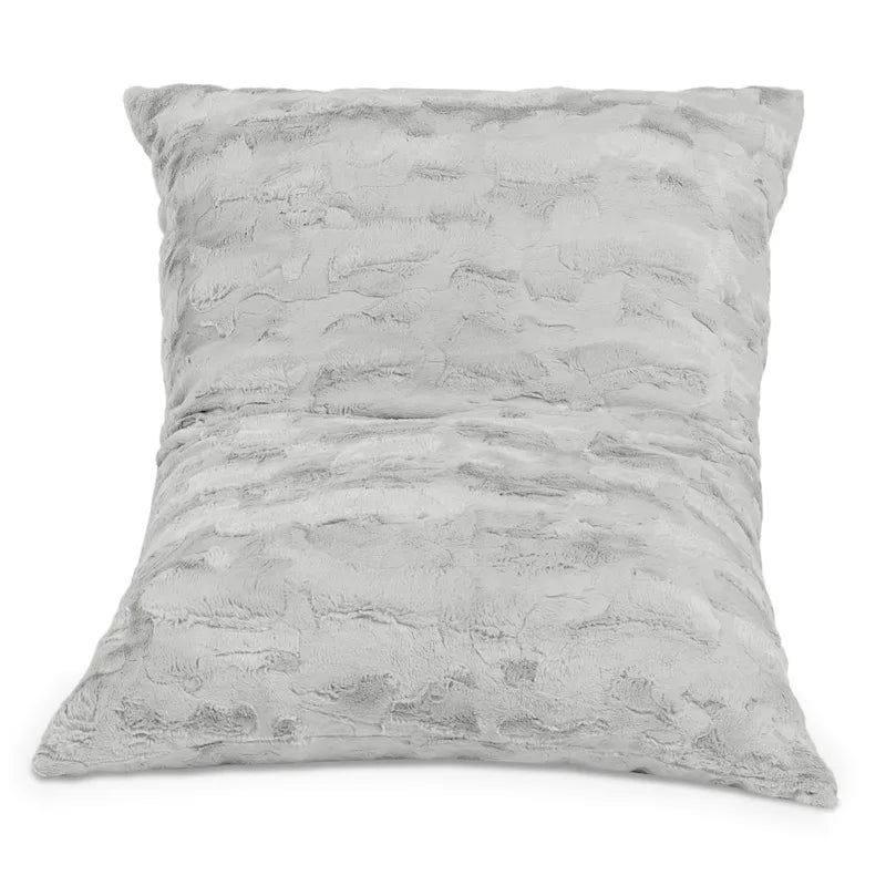 Giant Faux Fur Floor Pillow Bean Bag, 107 cm