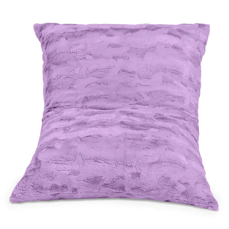 Giant Faux Fur Floor Pillow Bean Bag, 107 cm