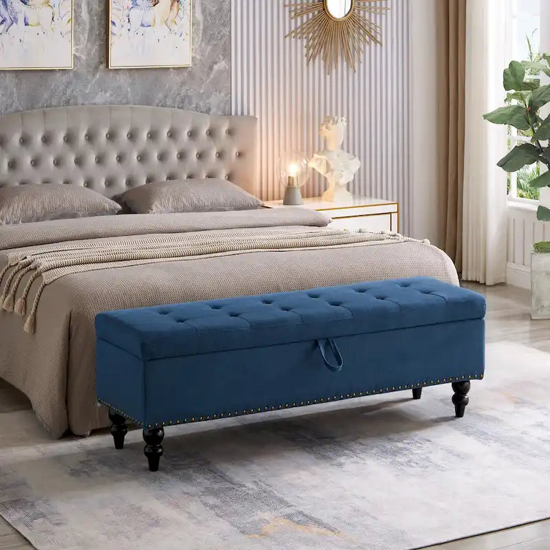 Opbergbankje/poef, 150 cm