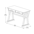 Rustiek Bureau met 2 Lades