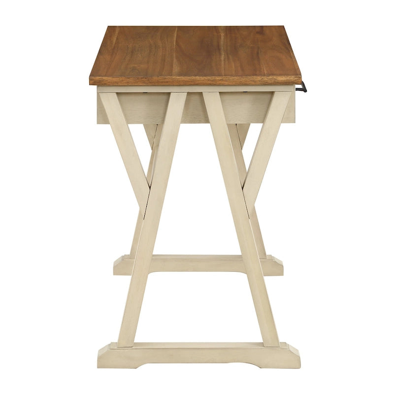 Rustiek Bureau met 2 Lades