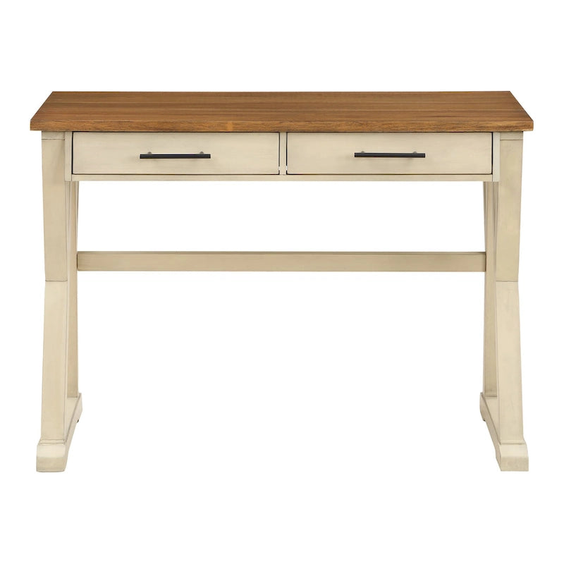 Rustiek Bureau met 2 Lades