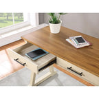Rustiek Bureau met 2 Lades