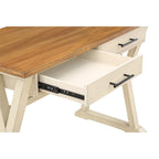 Rustiek Bureau met 2 Lades