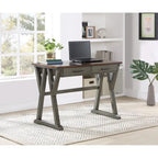 Rustiek Bureau met 2 Lades