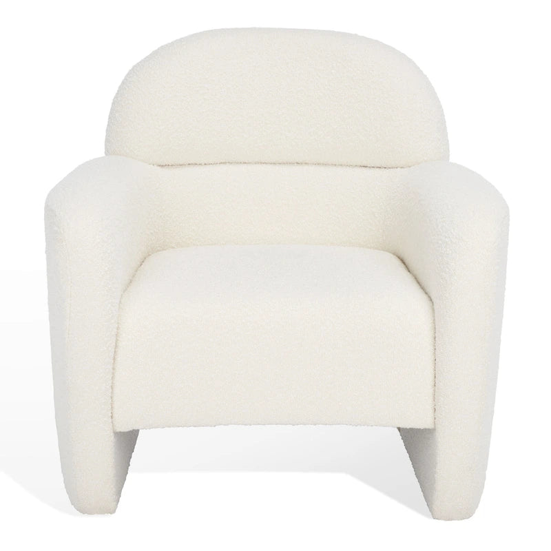 Bouclé fauteuil - 84 cm B x 85 cm D x 86 cm H