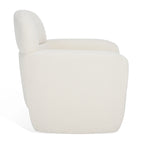 Bouclé fauteuil - 84 cm B x 85 cm D x 86 cm H