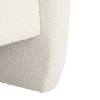 Bouclé fauteuil - 84 cm B x 85 cm D x 86 cm H