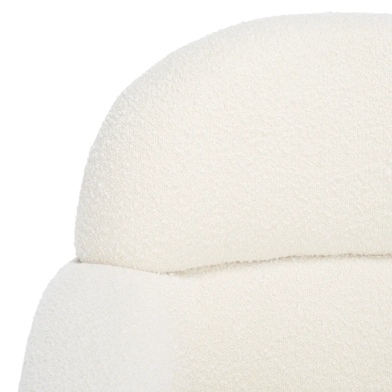 Bouclé fauteuil - 84 cm B x 85 cm D x 86 cm H