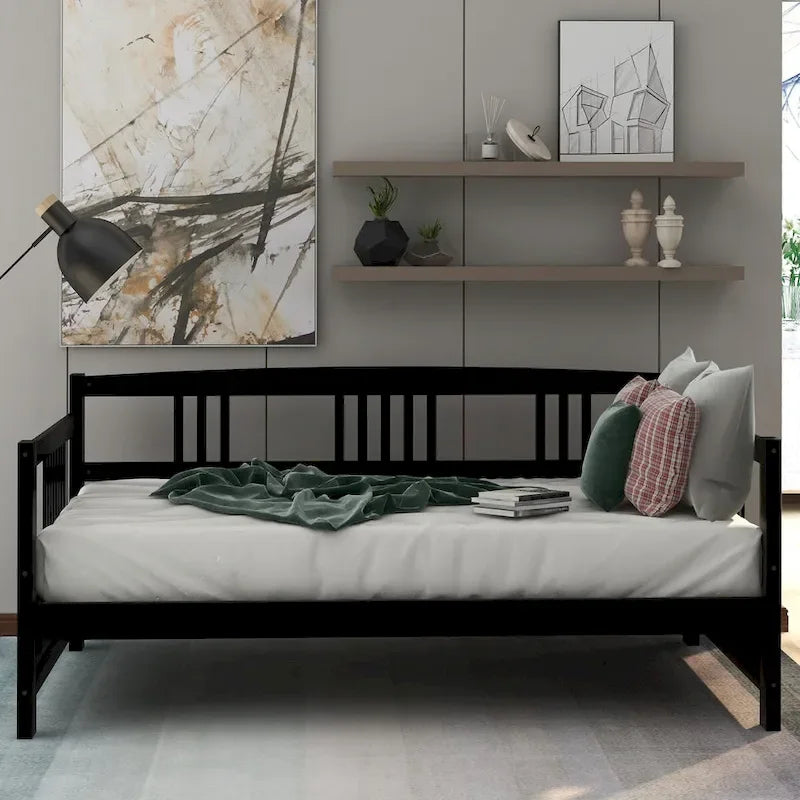 Massief Houten Daybed met Opbergruimte – Tweepersoons