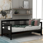Massief Houten Daybed met Opbergruimte – Tweepersoons