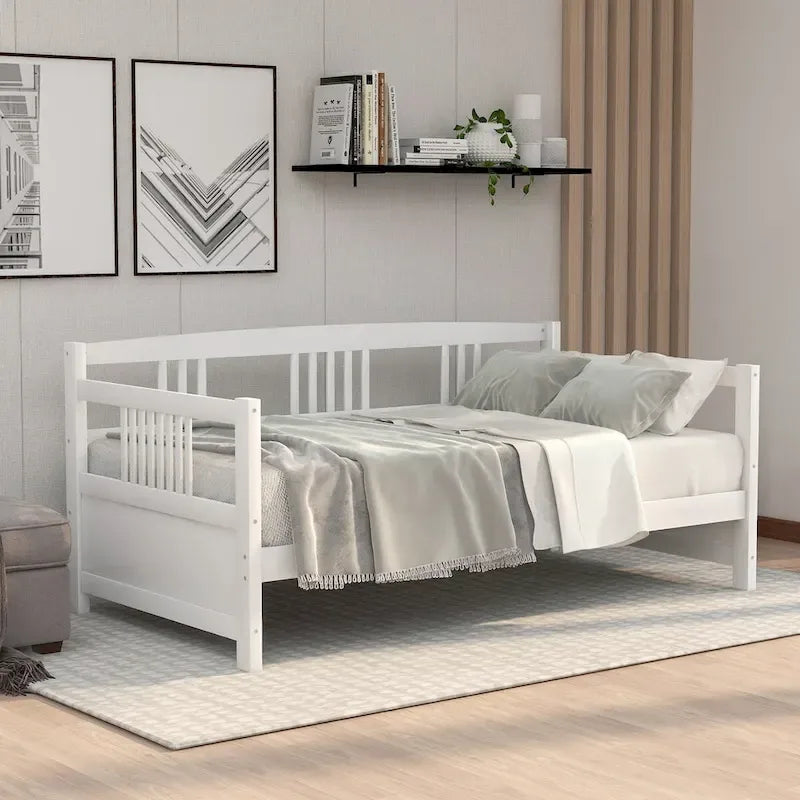 Massief Houten Daybed met Opbergruimte – Tweepersoons