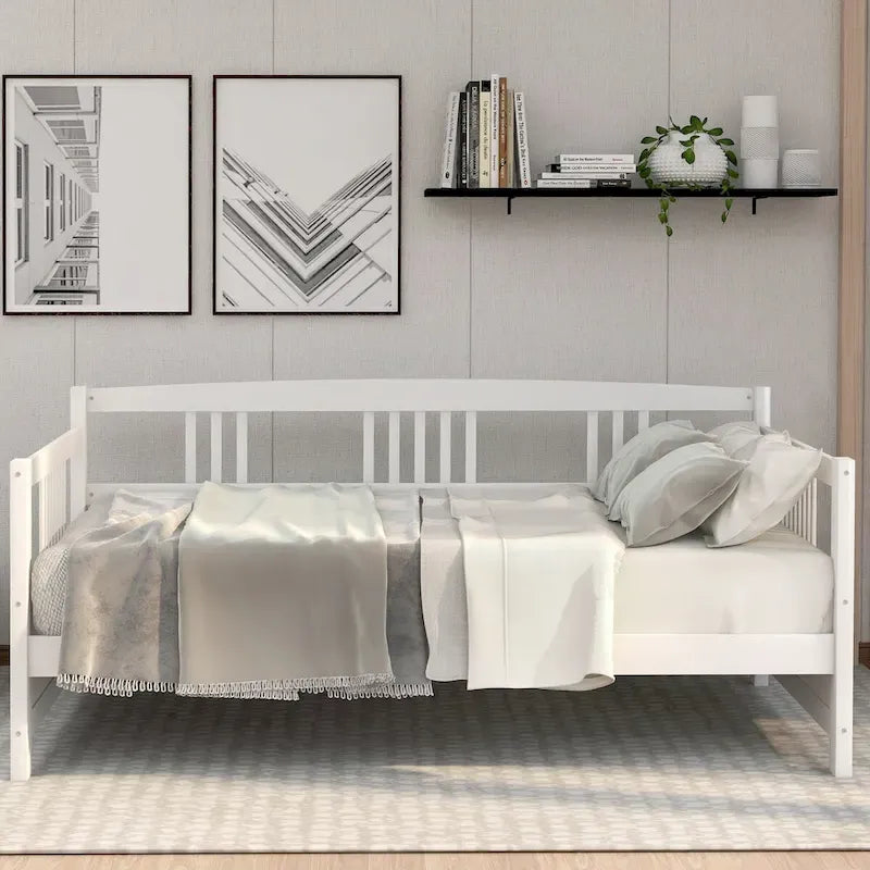 Massief Houten Daybed met Opbergruimte – Tweepersoons