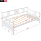 Massief Houten Daybed met Opbergruimte – Tweepersoons