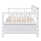 Massief Houten Daybed met Opbergruimte – Tweepersoons