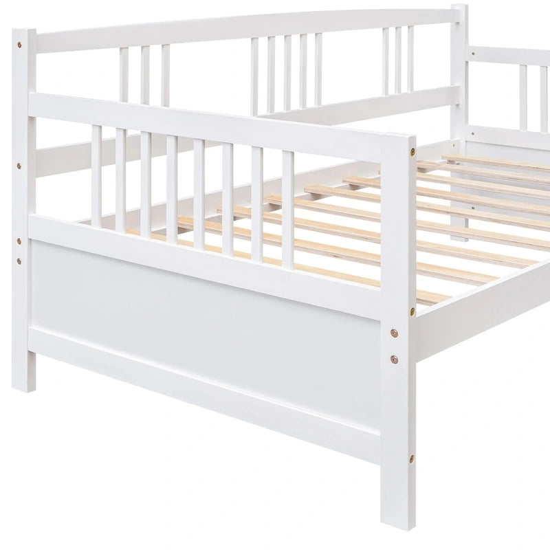 Massief Houten Daybed met Opbergruimte – Tweepersoons