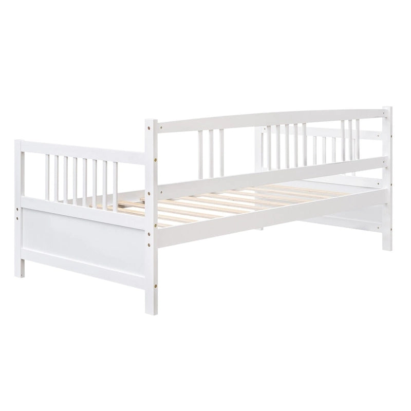 Massief Houten Daybed met Opbergruimte – Tweepersoons