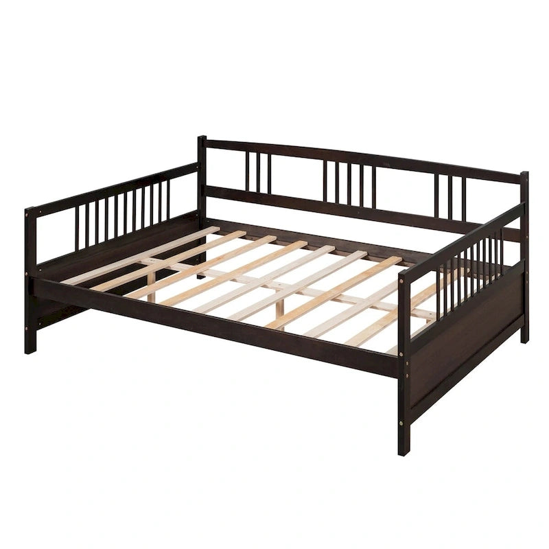 Massief Houten Daybed met Opbergruimte – Tweepersoons