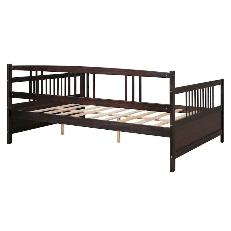 Massief Houten Daybed met Opbergruimte – Tweepersoons