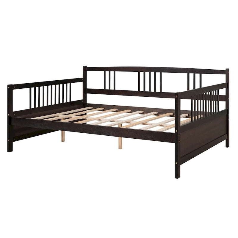 Massief Houten Daybed met Opbergruimte – Tweepersoons