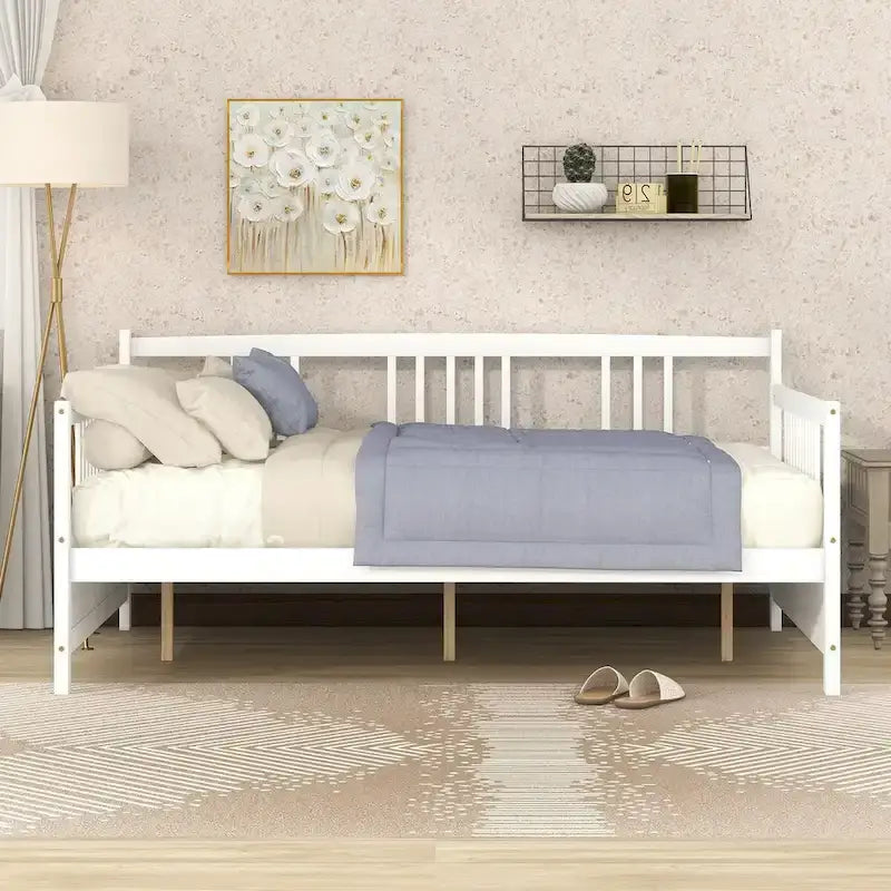 Massief Houten Daybed met Opbergruimte – Tweepersoons
