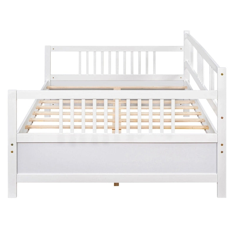 Massief Houten Daybed met Opbergruimte – Tweepersoons