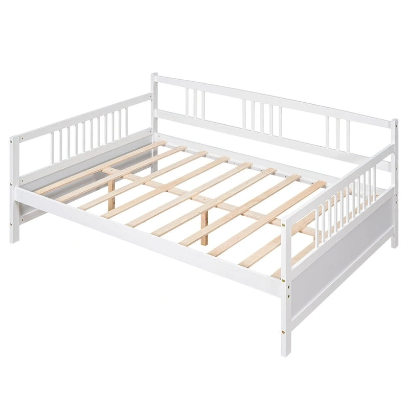 Massief Houten Daybed met Opbergruimte – Tweepersoons