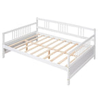 Massief Houten Daybed met Opbergruimte – Tweepersoons