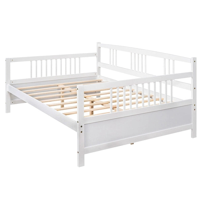 Massief Houten Daybed met Opbergruimte – Tweepersoons