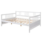 Massief Houten Daybed met Opbergruimte – Tweepersoons