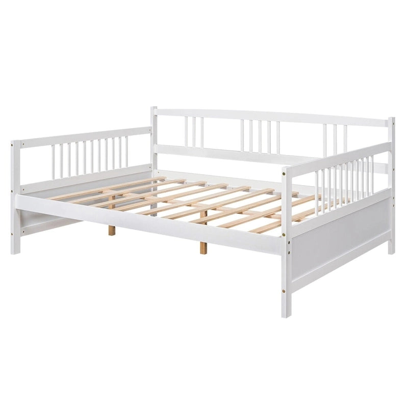 Massief Houten Daybed met Opbergruimte – Tweepersoons