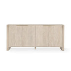 82" massief houten dressoir met 4 deuren