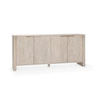 82" massief houten dressoir met 4 deuren