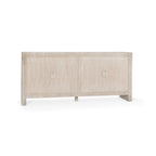 82" massief houten dressoir met 4 deuren