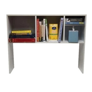 Kubus Wit Houten Bureau Boekenkast