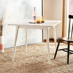 Vierkante Eettafel met Poten in Vintage Stijl - 91,4 cm B x 91,4 cm D x 76,2 cm H